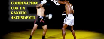 Combinación de Muay Thai/MMA: Jab-Directo-Gancho-Patada baja-Uppercut
