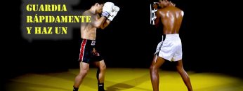 Combinación de Muay Thai/MMA: Patada alta-Patada baja-Gancho-Uppercut-Rodilla