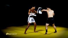 Muay Thai/MMA Combo: Jab, Cross, Hook, Leg Kick, Uppercut