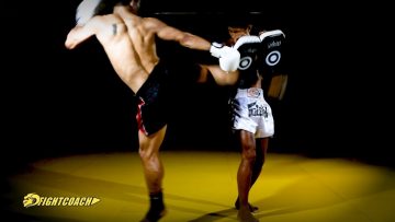 Muay Thai/MMA Striking Drill: Jab-Cross-Catch Kick-Knee/Roundhouse Kick
