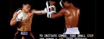 Striking Combo: Jab, Cross, Left Hook to Body, High Kick